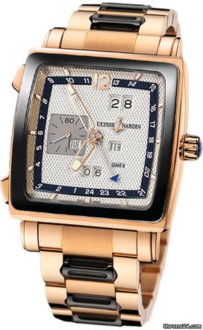 Ulysse Nardin Quadrato Dual Time Perpetual watches
