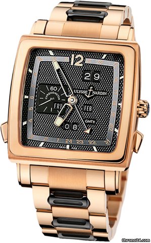 Ulysse Nardin Quadrato Dual Time Perpetual watches