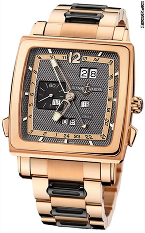 Ulysse Nardin Quadrato Dual Time Perpetual watches