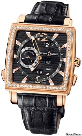 Ulysse Nardin Quadrato Dual Time Perpetual watches
