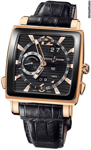 Ulysse Nardin Quadrato Dual Time Perpetual watches