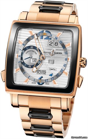 Ulysse Nardin Quadrato Dual Time Perpetual watches