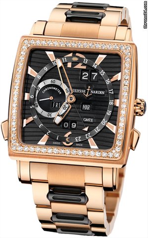 Ulysse Nardin Quadrato Dual Time Perpetual watches