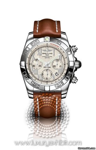 Breitling Chronomat Stainless Steel Mens Watch AB011012-G676-SS watches