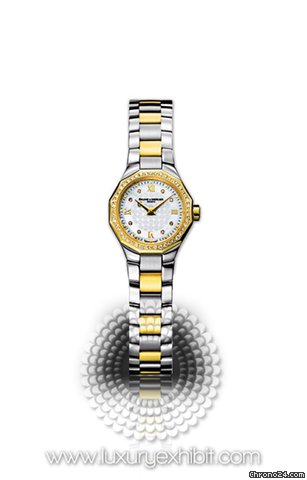 Baume & Mercier & Riviera 18kt Yellow Gold And Stainless Steel Ladies Watch MOA8550 watches