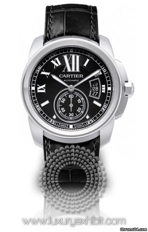 Cartier Calibre de Cartier Stainless Steel Mens Watch W7100041 watches