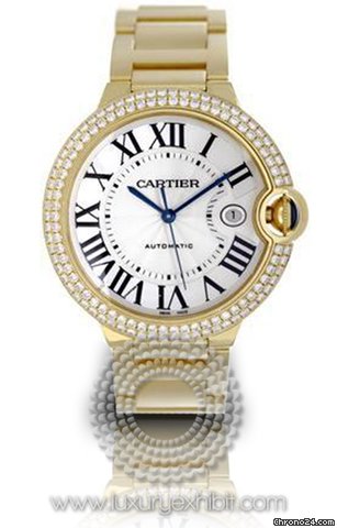Cartier Ballon Bleu 18kt Yellow Gold Mens Watch WE9007Z3 watches
