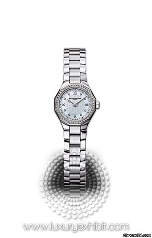 Baume & Mercier & Riviera Satin-Finished Steel Ladies Watch MOA8522 watches