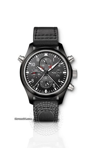IWC Pilot's Black Ceramic Mens Watch 3799-01 watches