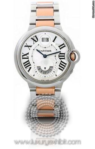 Cartier Ballon Bleu Stainless Steel Mens Watch W6920027 watches
