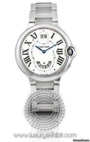 Cartier Ballon Bleu Steel Mens Watch W6920011 watches