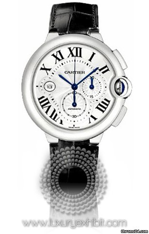 Cartier Ballon Bleu Stainless Steel Mens Watch W6920003 watches