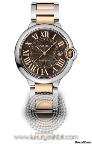 Cartier Ballon Bleu Stainless Steel Mens Watch W6920032 watches