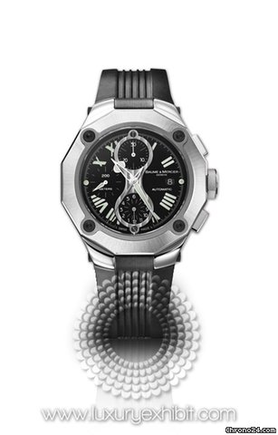 Baume & Mercier & Riviera Sports Satin-finished steel and titanium Mens Watch MOA8755 watches