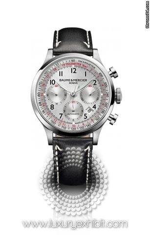 Baume & Mercier & Capeland Stainless Steel Mens Watch MOA10005 watches