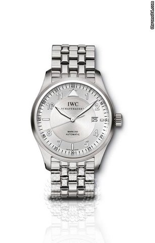 IWC Spitfire Mark XVI Stainless Steel Mens Watch 3255-05 watches