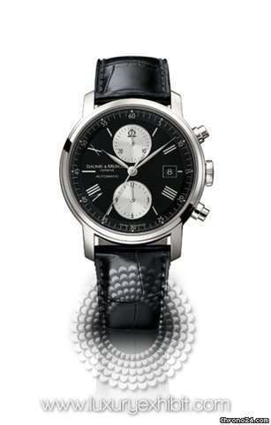 Baume & Mercier & Classima Executives Polished Steel Mens Watch MOA8733 watches