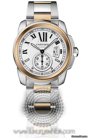 Cartier Calibre De Cartier Stainless Steel Mens Watch W7100036 watches