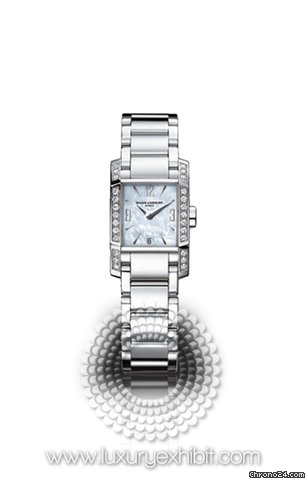 Baume & Mercier & Diamant Polished Steel Ladies Watch MOA8666 watches