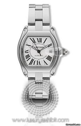 Cartier Roadster Stainless Steel Mens Watch W62025V3 watches
