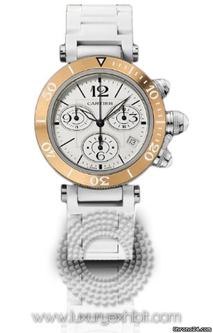 Cartier Pasha Stainless Steel Ladies Watch W3140004 watches