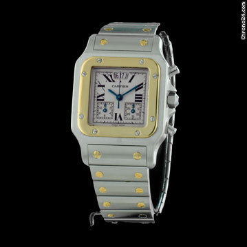 Cartier Chrono Santos Galb&eacute;e watches