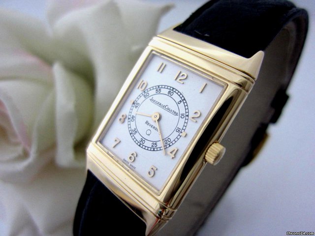 Jaeger-LeCoultre Reverso Retro 750K / Gold watches