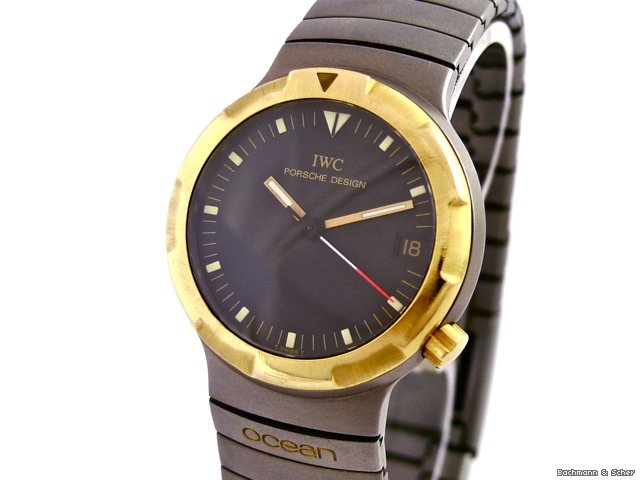 IWC Porsche Design Ocean 500, Titanium/18k Yellow Gold watches
