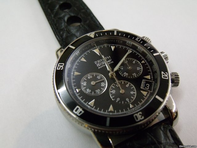 Zenith Chronograph El primero Rainbow watches