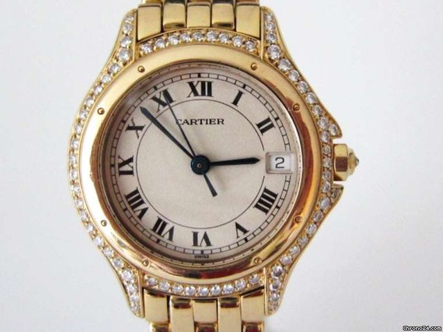 Cartier Cougar 750 Gold watches