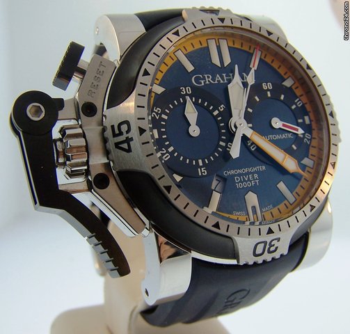 Graham CHRONOFIGHTER OVERSIZE DIVER TURBO watches