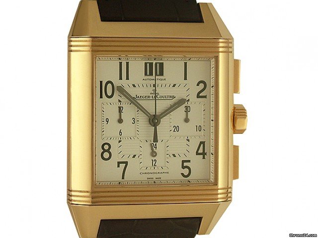 Jaeger-LeCoultre Squadra GMT Chronograph 18kt Rosegold 50x35mm watches