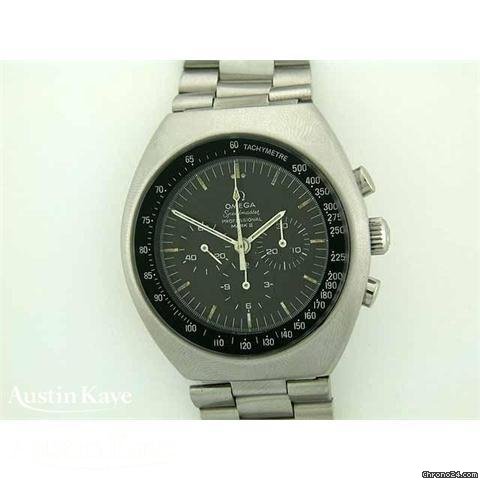Omega Speedmaster Mark II steel manual on bracelet watches