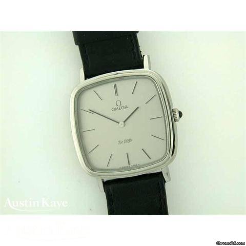 Omega De Ville manual on strap watches