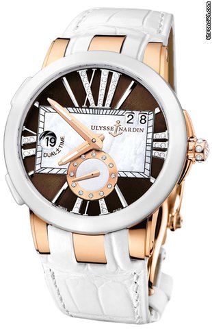 Ulysse Nardin Executive Dual Time Lady watches