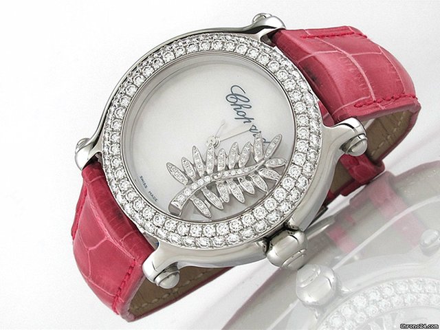 Chopard Damen "HAPPY SPORT" Edelstahl / Weissgold Quarz LIMITED watches