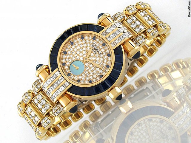 Chopard Damen "IMPERIALE" 750/- Gelbgold Quarz watches
