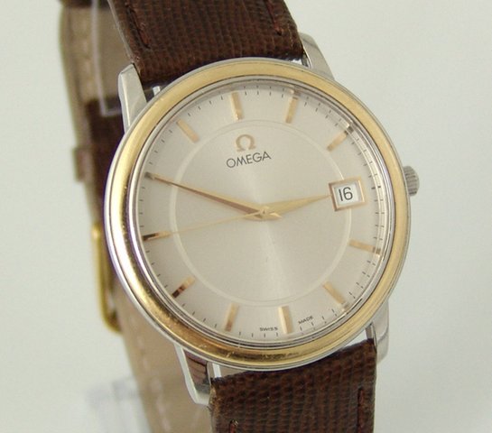 Omega De Ville Stahl/Gold watches
