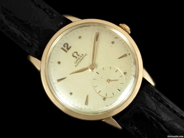 Omega 1950 OMEGA Vintage Mens Dress Watch, AUTOMATIC - 14K Gold watches