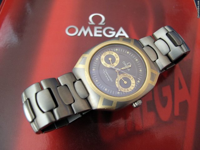Omega Seamaster Titan/Gold 18 Karat Herrenuhr watches