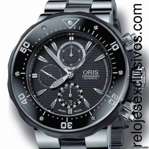 Oris Pro Diver Titan Chronograph watches