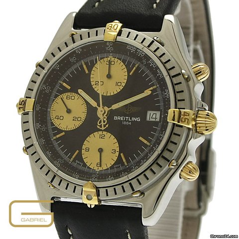 Breitling Chronomat Stahl-Goldreiter watches