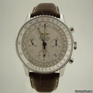 Breitling NAViTiMER STEEL CHRONOGRAPH BOX & PAPERS watches