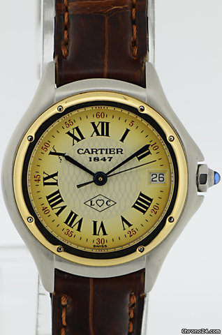 Cartier 1847 Stahl / Gold watches