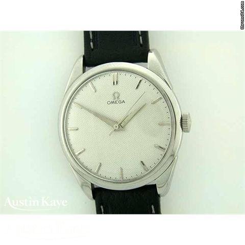 Omega Seamaster steel manual on strap watches