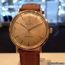 Omega vintage seamaster gold cap arab dial watches