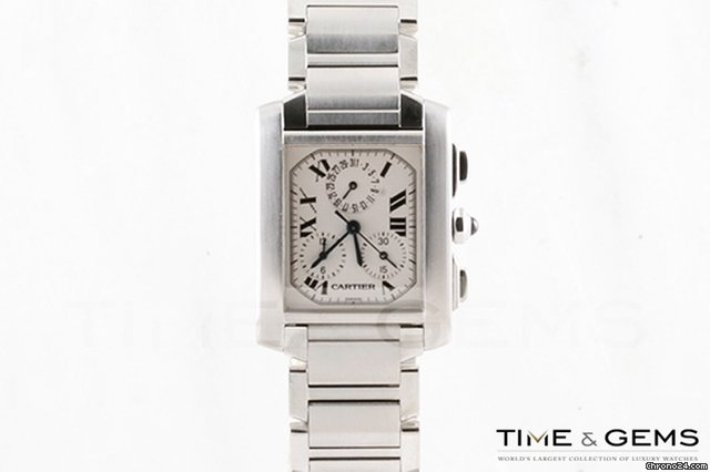 Cartier Tank Francaise Stainless Steel Watch watches