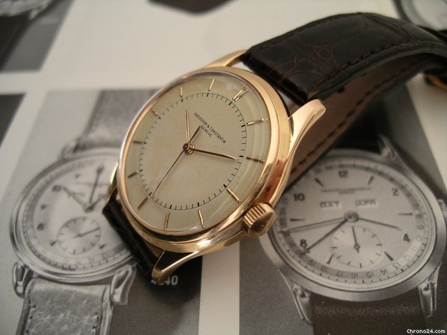 Replica Vacheron Constantin Automatik in Rosegold Watch