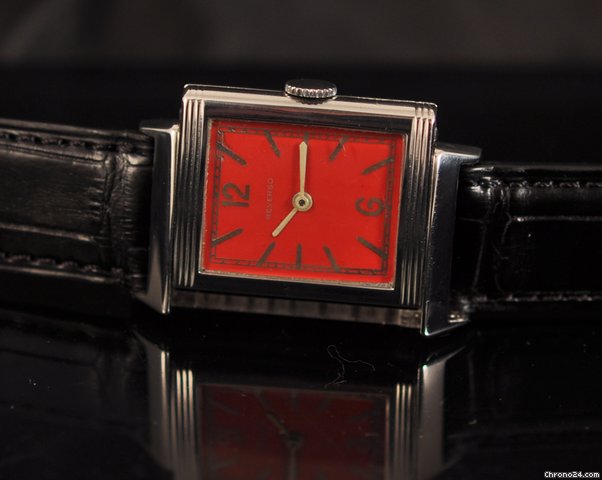 Jaeger-LeCoultre REVERSO RED DIAL watches
