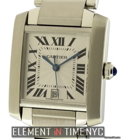 Cartier Tank Francaise Large Stainless Steel W51002Q3 watches